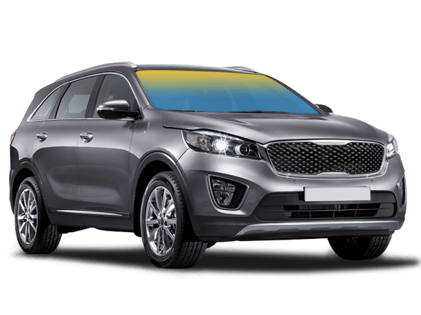 Замена лобового стекла на KIA Sorento 